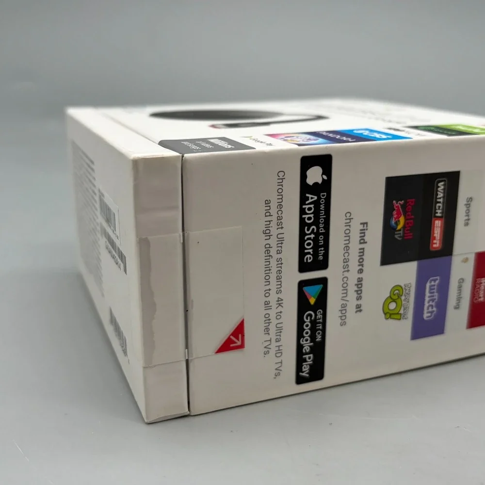Google Chromecast Ultra 4K HD Media Streaming Device - Sealed